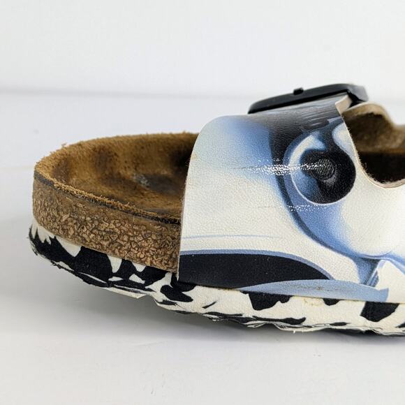 Birkenstock Sandals Milano Star Wars EU 38 White Black Storm Trooper Leather - Picture 12 of 15